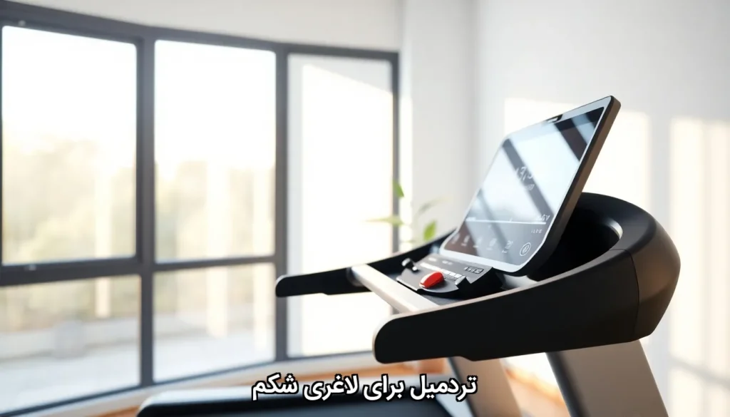 تردمیل برای لاغری شکم